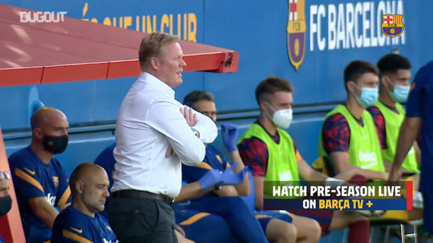 Koeman's first game in charge